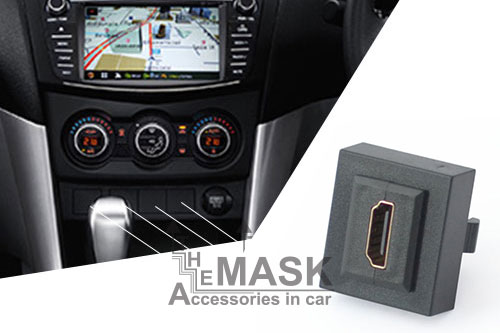 เบ้าช่อง HDMI RANGER T6,MAZDA BT50pro