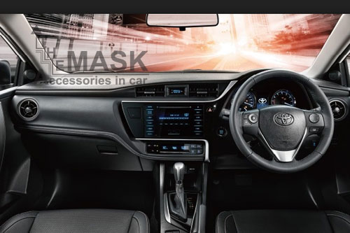 วิธีถอดหน้ากากวิทยุ TOYOTA ALTIS 2017