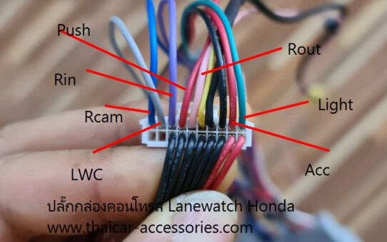 ปลั๊กกล่องคอนโทรล Lanewatch HONDA