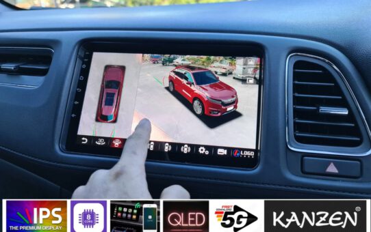 จอ ANDROID พร้อมกล้องรอบคัน HONDA HRV