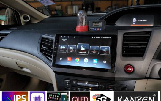 เปลี่ยนจอ ANDROID HONDA CIVIC FB ตรงรุ่น ไม่มีตัดต่อสายไฟ