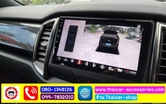 Reveiw เปลี่ยนจอ ANDROID FORD RANGER WT พร้อมกล้องรอบคัน
