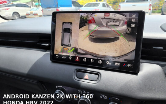 จอ ANDROID HONDA HR-V 2022 หน้าจอ 2K รองรับกล้อง 360