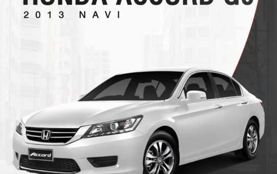 ติดตั้งจอ ANDROID HONDA ACCORD G9 2013 NAVI