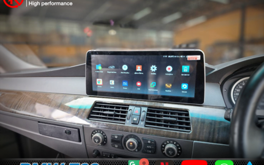 เปลี่ยนจอ ANDROID BMW E60