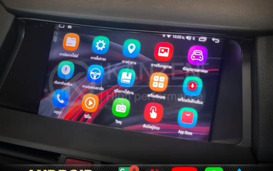ติดตั้งจอ ANDROID และกล้องหลัง HONDA ACCORD G8