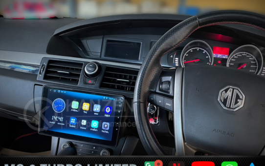 ติดตั้งจอ ANDROID และกล้องมองหลง MG 6 TURBO LIMITED