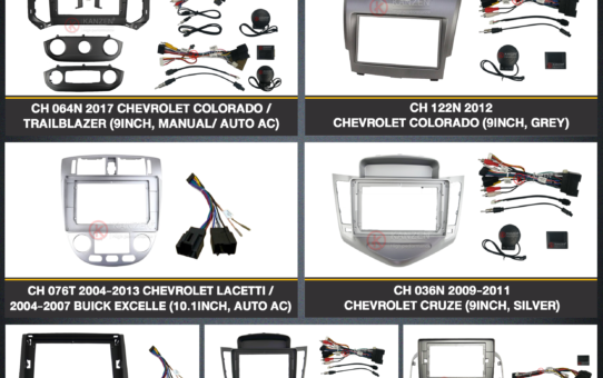 หน้ากากวิทยุ เปลี่ยนหน้ากากวิทยุ อะไหล่วิทยุรถยนต์ CHEVROLET