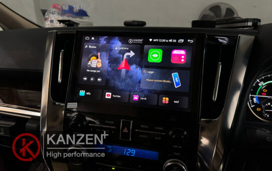 ชุดเปลี่ยนจอ ANDROID TOYOTA ALPHARD 35 2 ระบบ