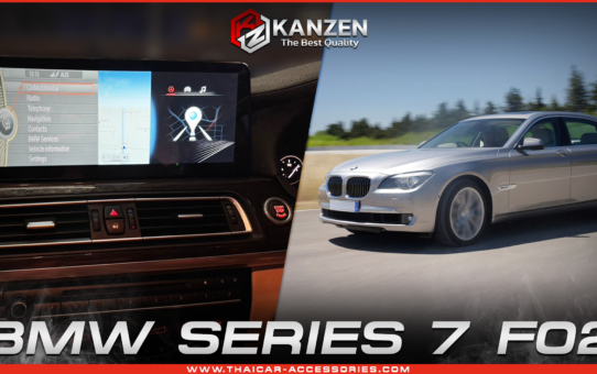 BMW 730 F02 ใส่จอ Android ตรงรุ่น 12.33" รองรับฟังก์ชั่นเดิมของรถ