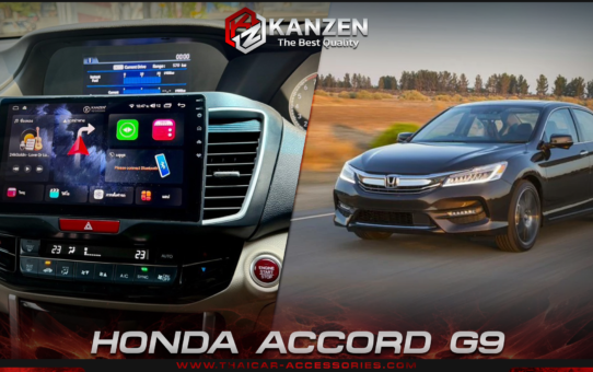 จอแอนดรอย Android Honda Accord G9 ระบบเดิมทำงานปกติ