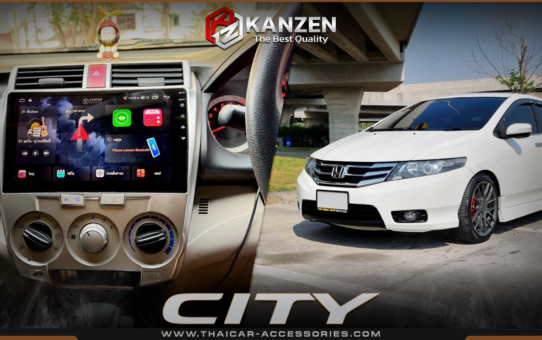 จอแอนดรอย HONDA CITY รุ่นใหม่ล่าสุด – สมรรถนะสูง ติดตั้งง่าย