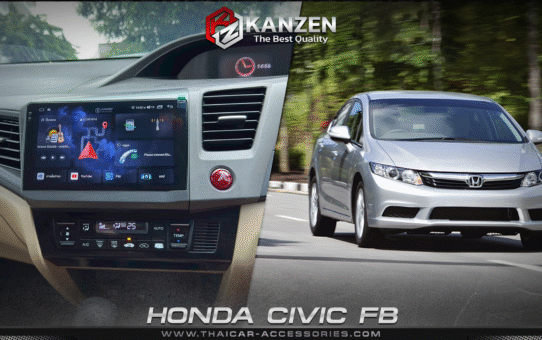 จอ Android Honda Civic FB ตรงรุ่น พร้อมกล้องถอยหลัง AHD คมชัด